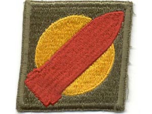 Coast Artillery Corps - First District (New England) shoulder patch insignia